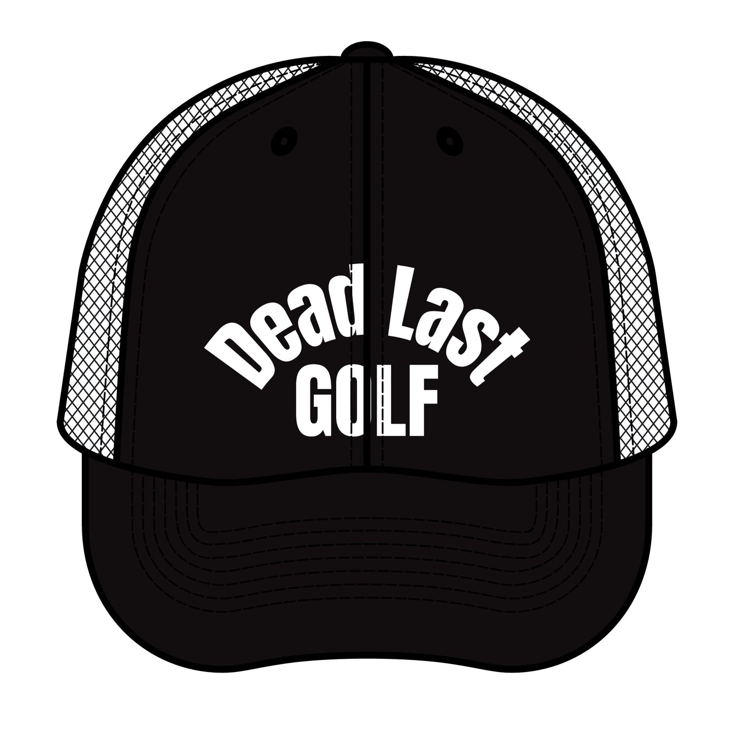Retro Trucker Hat - Dead Last Golf
