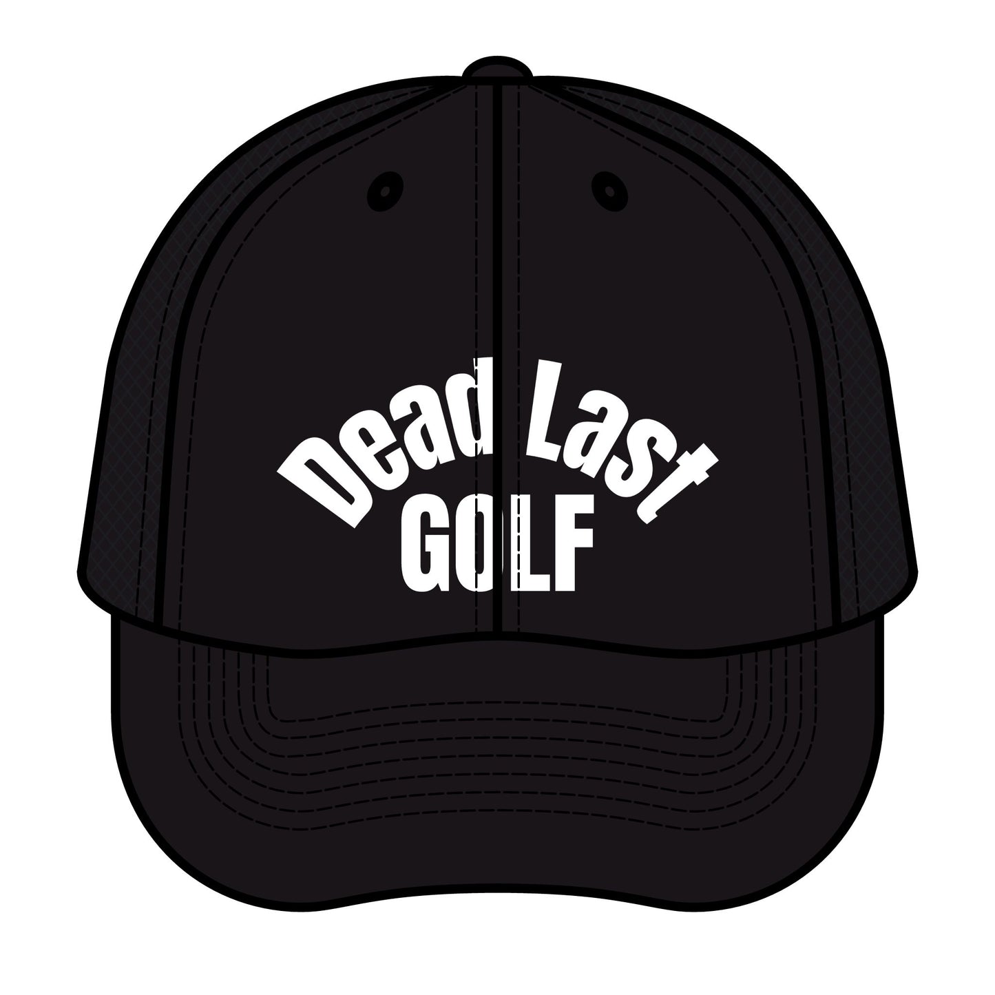 Retro Trucker Hat - Dead Last Golf