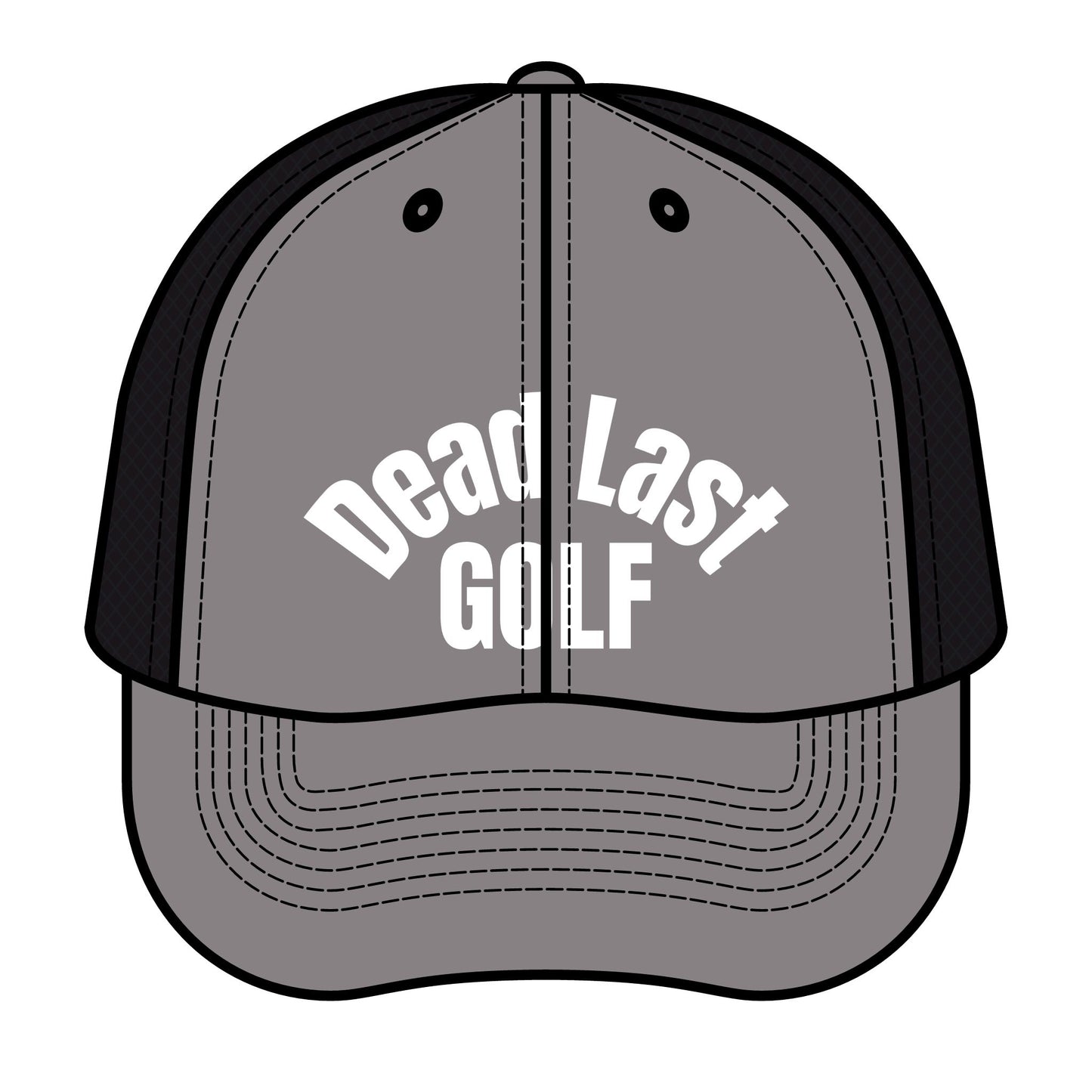 Retro Trucker Hat - Dead Last Golf